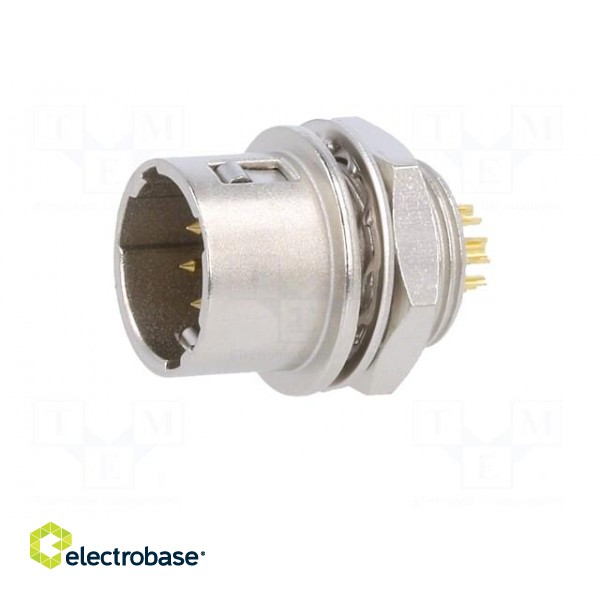 Connector: circular | HR10 | push-pull | socket | 2A | gold-plated | male фото 3