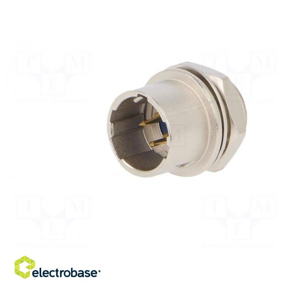 Connector: circular | HR10 | push-pull | socket | 2A | gold-plated | male paveikslėlis 2