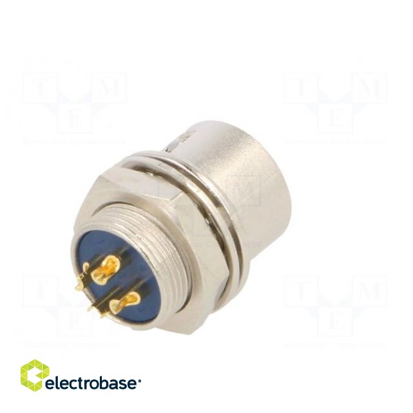Connector: circular | HR10 | push-pull | socket | 2A | gold-plated paveikslėlis 6
