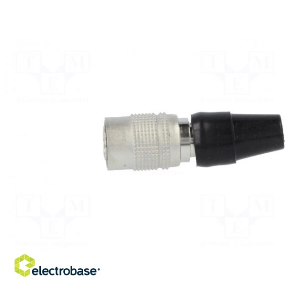 Connector: circular | HR10 | push-pull | plug | 2A | silver plated | 5mm image 3