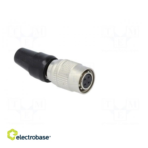 Connector: circular | HR10 | push-pull | plug | 2A | silver plated | 5mm image 8