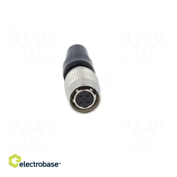Connector: circular | HR10 | push-pull | plug | 2A | silver plated | 5mm фото 9