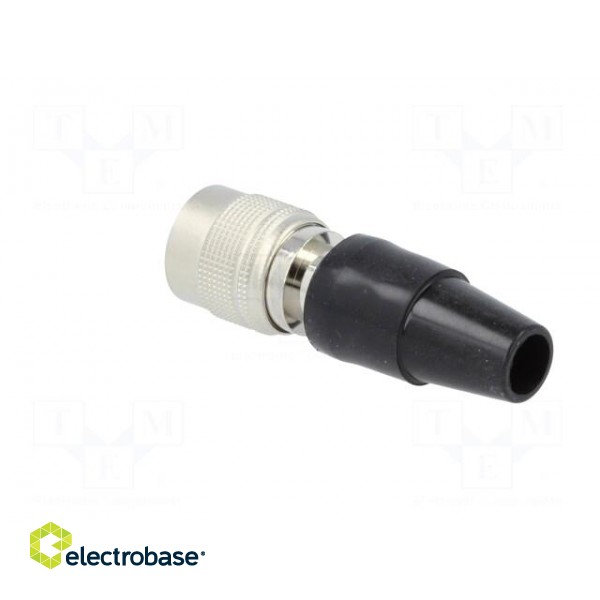 Connector: circular | HR10 | push-pull | plug | 2A | silver plated | 7mm image 4