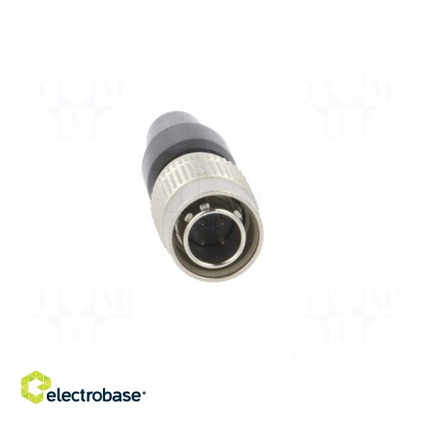 Connector: circular | HR10 | push-pull | plug | 2A | silver plated | male image 9
