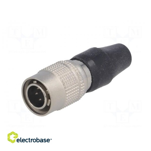 Plug | Connector: circular | HR10 | male | PIN: 6 | push-pull | 2A | 26AWG image 2