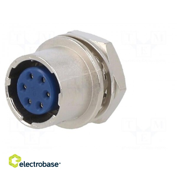 Connector: circular | HR10 | push-pull | socket | 2A | gold-plated image 2
