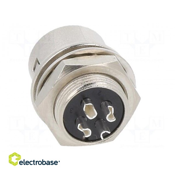 Connector: circular | HR10 | push-pull | socket | 2A | silver plated image 5