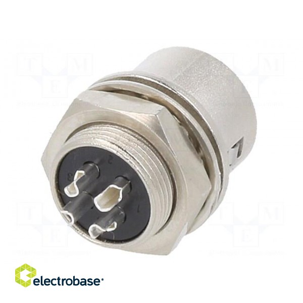 Connector: circular | HR10 | push-pull | socket | 2A | silver plated paveikslėlis 6