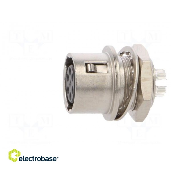Connector: circular | HR10 | push-pull | socket | 2A | silver plated image 3