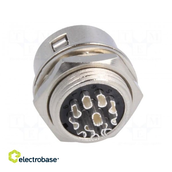 Connector: circular | HR10 | push-pull | socket | 2A | silver plated paveikslėlis 5
