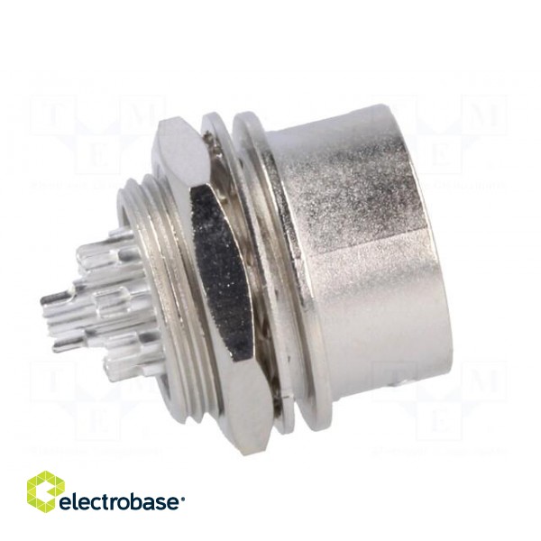 Connector: circular | HR10 | push-pull | socket | 2A | silver plated paveikslėlis 7