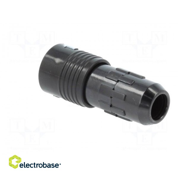 Connector: circular | HR30 | push-pull | plug | 2A | gold-plated | PIN: 12 image 4