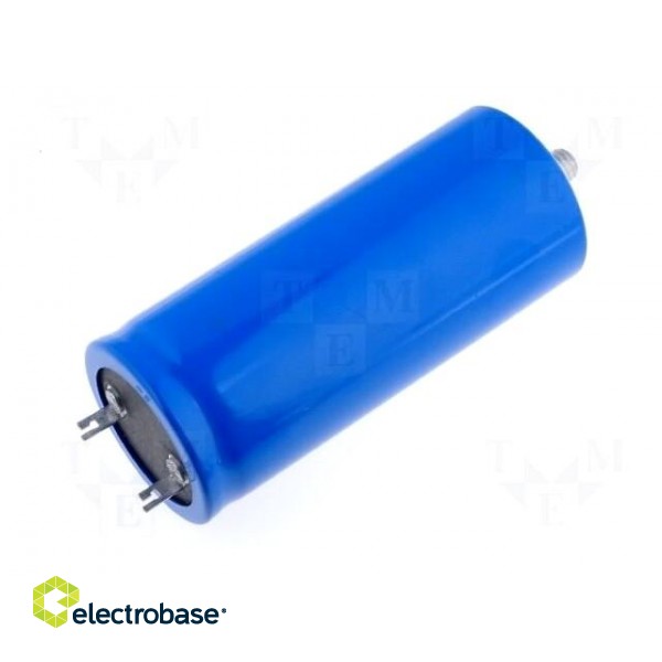 Capacitor: electrolytic | 10000uF | 63VDC | Ø35x66mm | Pitch: 10mm