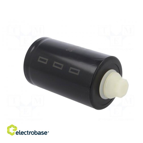 Capacitor: electrolytic | 3300uF | 400VDC | ±20% | M5 | 2000h | -25÷85°C фото 8