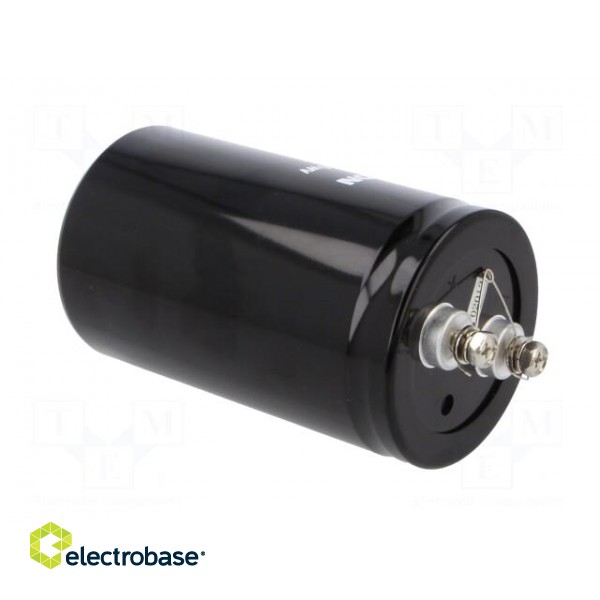 Capacitor: electrolytic | 4700uF | 450VDC | Ø76x130mm | ±20% | 2000h image 4