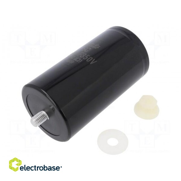 Capacitor: electrolytic | 6800uF | 350VDC | -10÷30% | M5 | 2000h paveikslėlis 1