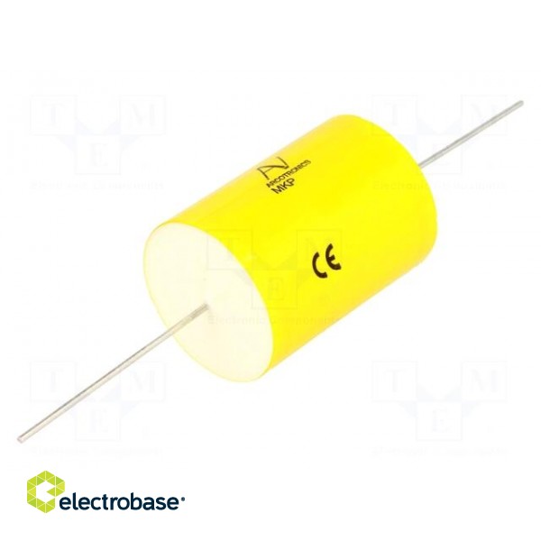 Capacitor: polyester | 0.022uF | Leads: axial | ESR: 41.6mΩ | THT | ±5%