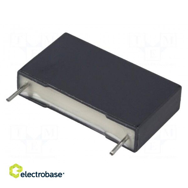 Capacitor: polyester | 100nF | 220VAC | 630VDC | 22.5mm | ±10% | THT | R60