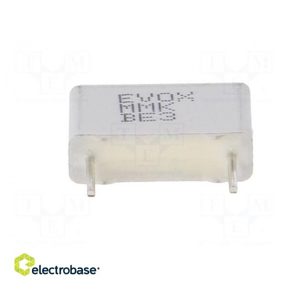 Capacitor: polyester | 100nF | 63VAC | 100VDC | 10mm | ±10% | 4x9x13mm image 9