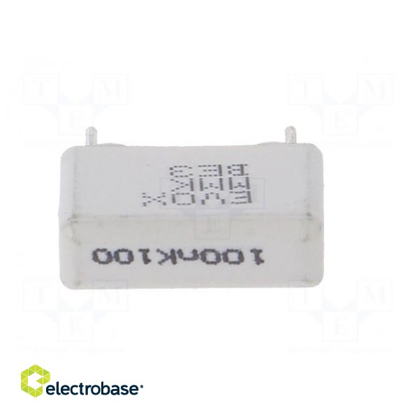 Capacitor: polyester | 100nF | 63VAC | 100VDC | 10mm | ±10% | 4x9x13mm image 5