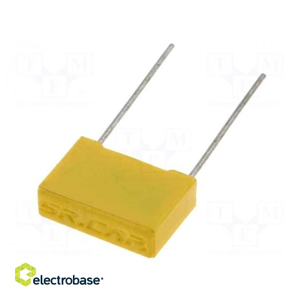 Capacitor: polyester | 10nF | 630VDC | Pitch: 10mm | ±10% | 13x4x9mm