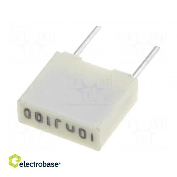Capacitor: polyester | 10nF | 63VAC | 100VDC | Pitch: 5mm | ±5%