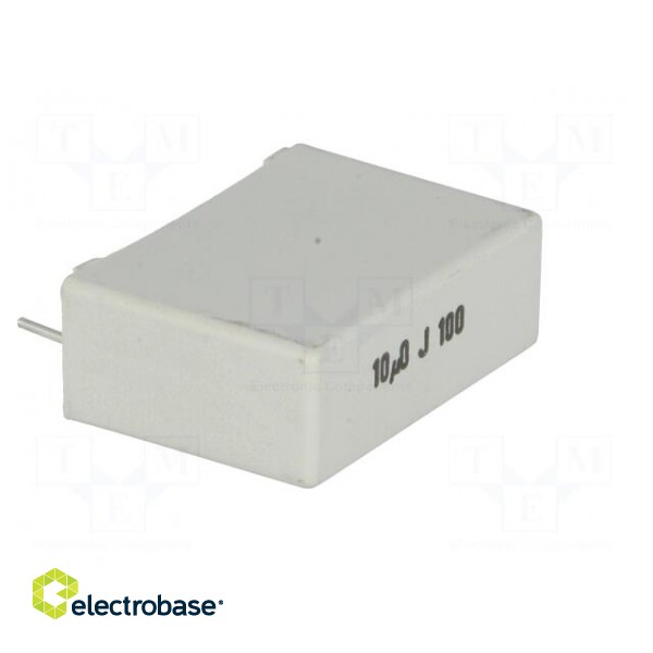 Capacitor: polyester | 10uF | 63VAC | 100VDC | Pitch: 27.5mm | ±5% image 8