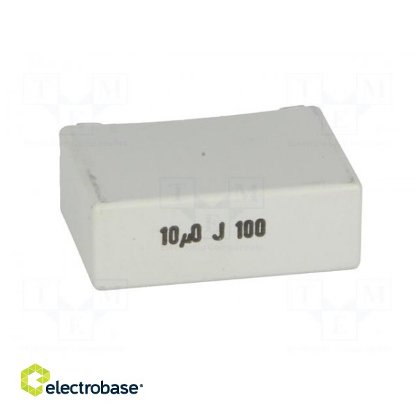 Capacitor: polyester | 10uF | 63VAC | 100VDC | Pitch: 27.5mm | ±5% image 9