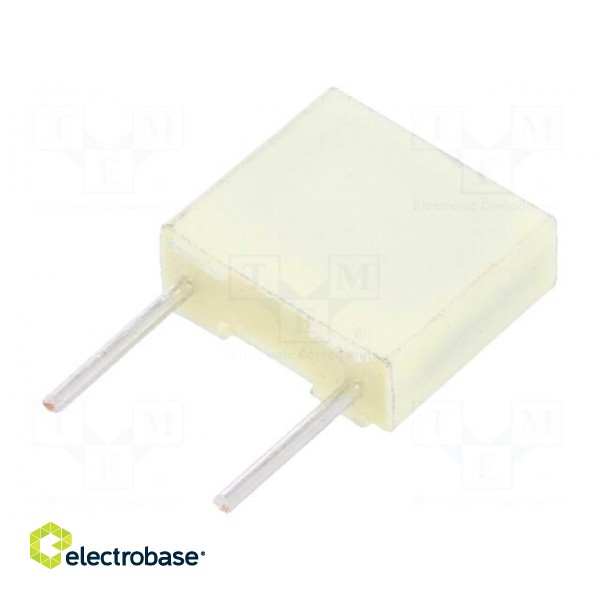Capacitor: polyester | 15nF | 63VAC | 100VDC | 5mm | ±10% | 7.2x2.5x6.5mm