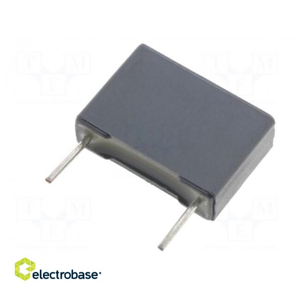Capacitor: polyester | 1uF | 160VAC | 250VDC | Pitch: 15mm | ±5%