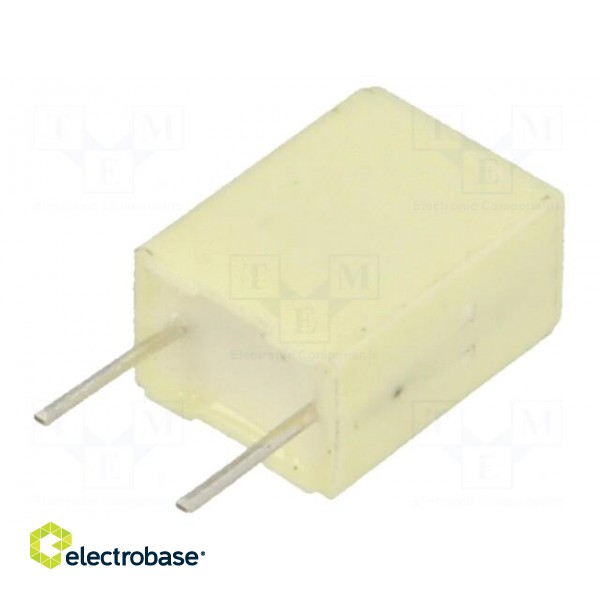 Capacitor: polyester | 1uF | 40VAC | 63VDC | Pitch: 5mm | ±10% | -55÷105°C