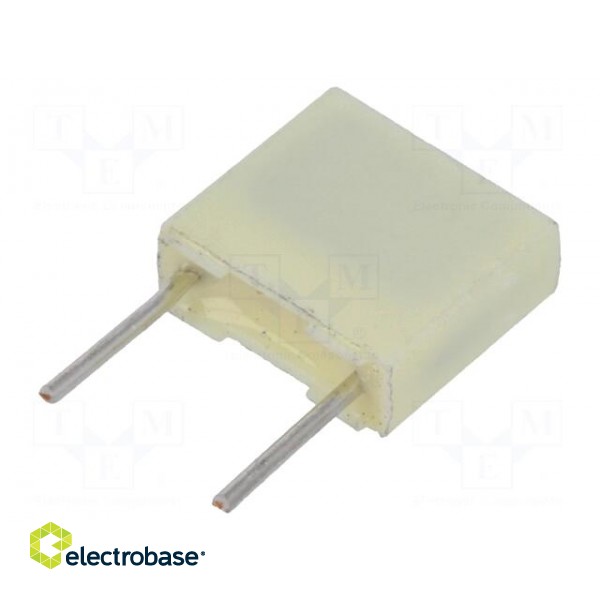 Capacitor: polyester | 220nF | 40VAC | 63VDC | 5mm | ±10% | 7.2x2.5x6.5mm