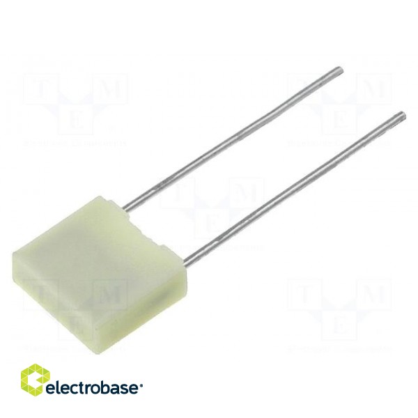 Capacitor: polyester | 330nF | 40VAC | 63VDC | 5mm | ±5% | 7.2x3.5x7.5mm