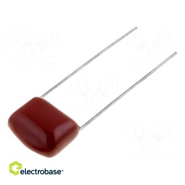 Capacitor: polyester | 470nF | 400VDC | 15mm | ±10% | 17x6.5x10.6mm