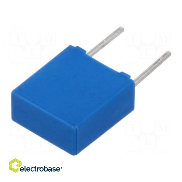 Capacitor: polyester | 470nF | 40VAC | 63VDC | 5mm | ±10% | 7.2x8x3.5mm