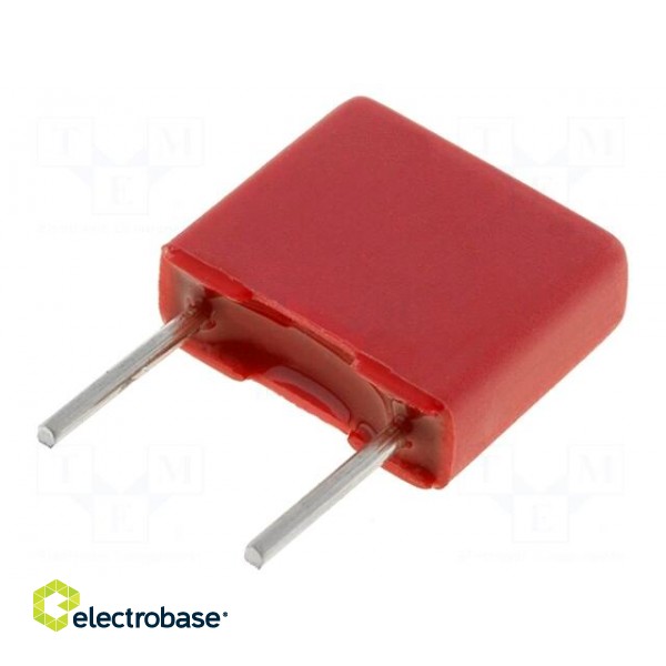 Capacitor: polyester | 47nF | 40VAC | 63VDC | 5mm | ±10% | 2.5x6.5x7.2mm