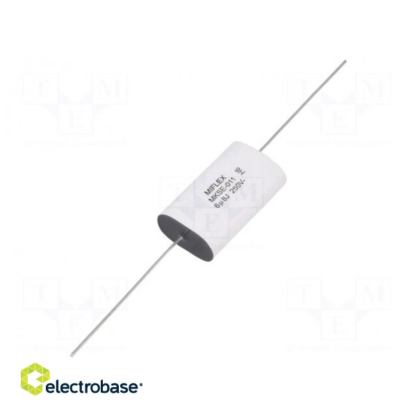 Capacitor: polyester | 6.8uF | 250VDC | ±5% | 13.5x23x39.5mm