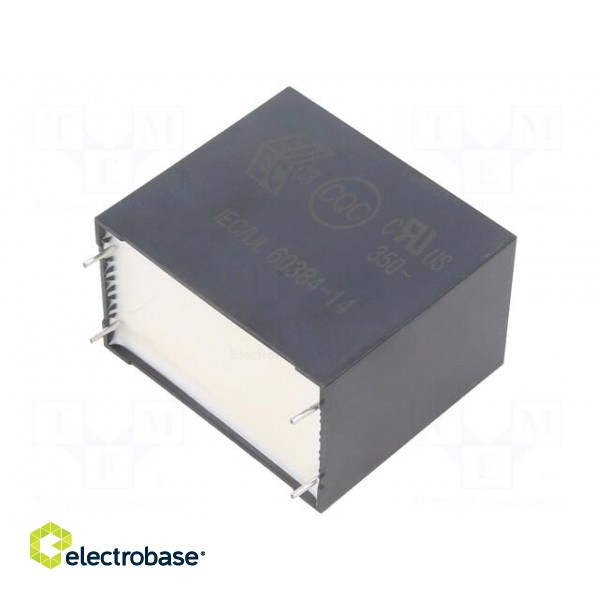 Capacitor: polypropylene | 18uF | 35x50x57.5mm | THT | ±10% | 25mm