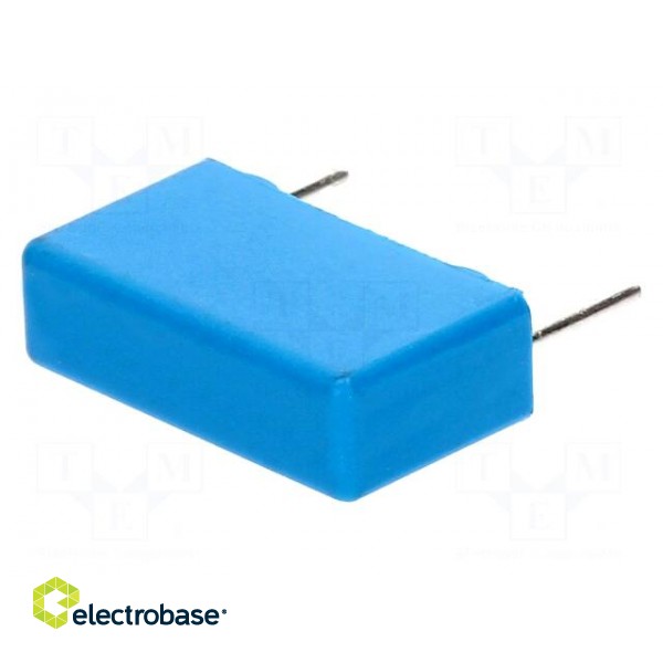 Capacitor: polypropylene | 470pF | 15mm | ±5% | 5.5x10.5x18mm | 2000VDC