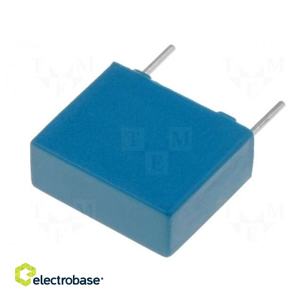 Capacitor: polypropylene | X2 | 47nF | 5x11x13mm | THT | ±20% | 10mm