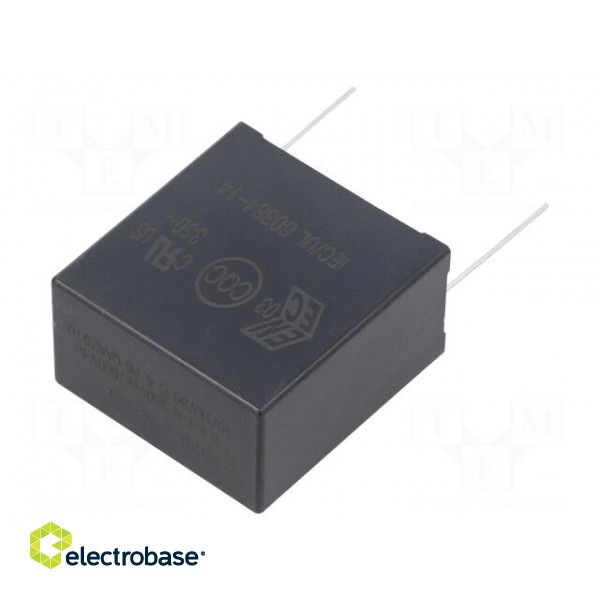 Capacitor: polypropylene | 6.8uF | 24x44x42mm | THT | ±10% | 25mm