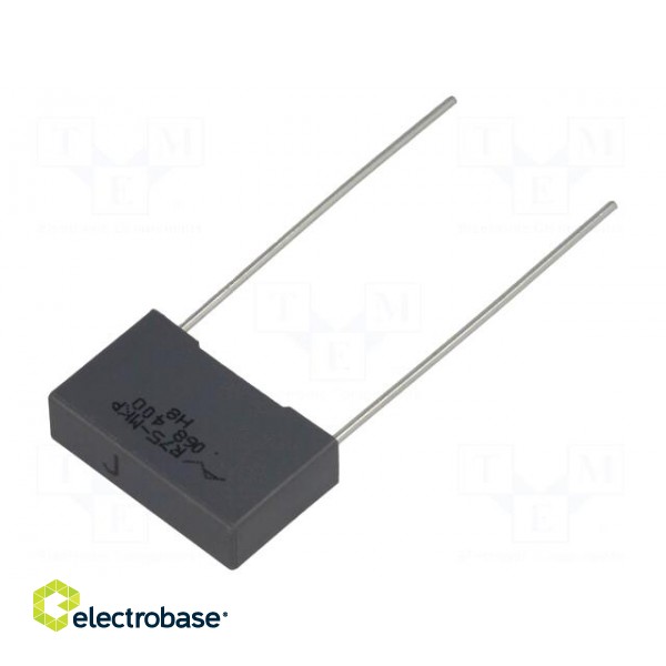 Capacitor: polypropylene | 68nF | 15mm | ±5% | 18x5x11mm | -55÷105°C