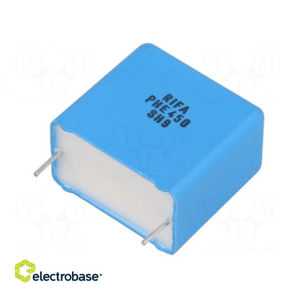 Capacitor: polypropylene | 220nF | 26x15.5x24.5mm | THT | ±5% | 22.5mm