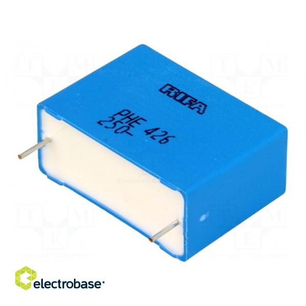 Capacitor: polypropylene | 4.7uF | 27.5mm | ±5% | 13.5x23x31.5mm