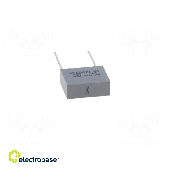Capacitor: polypropylene | R76 | 47nF | 13x5x11mm | THT | ±10% | 10mm image 9
