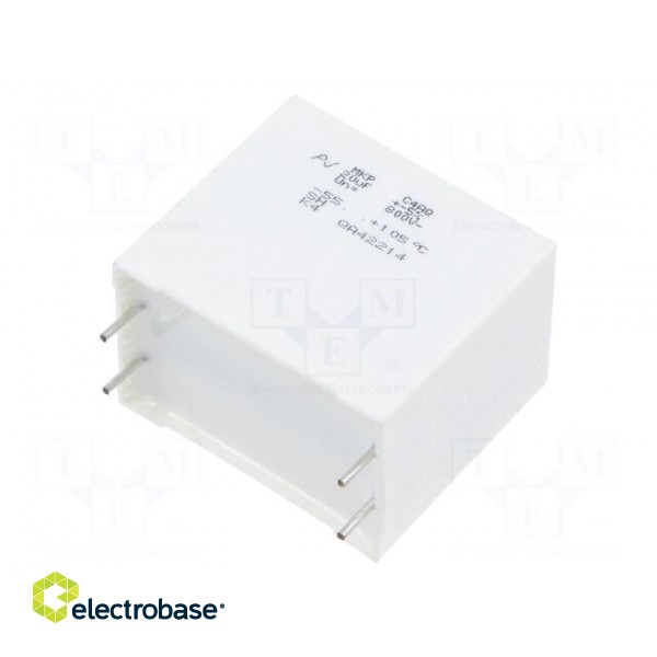 Capacitor: polypropylene | DC-Link | 20uF | ESR: 4.7mΩ | C4AQ | THT | ±5%