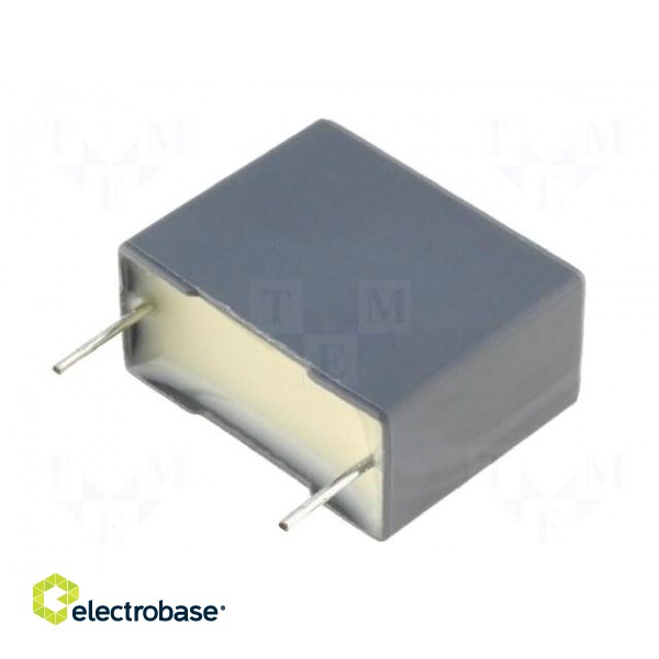 Capacitor: polypropylene | Capacitor: X1,Y2 | R41 | 1nF | 4x9x13mm | THT