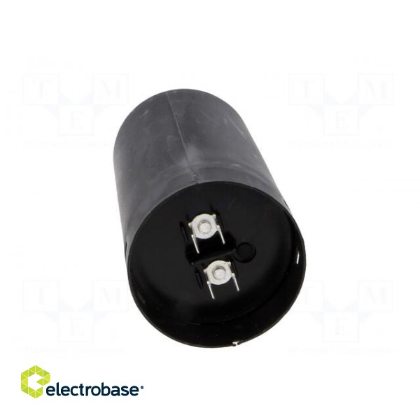 Capacitor: electrolytic | 238uF | Ø52x105mm | ±10% | M8 screw | 250VAC image 6