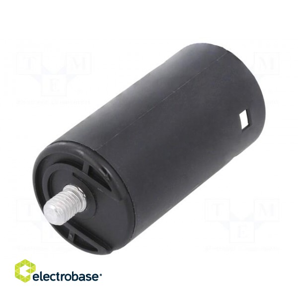 Capacitor: electrolytic | 59uF | Ø36.5x68.5mm | ±10% | M8 screw image 1