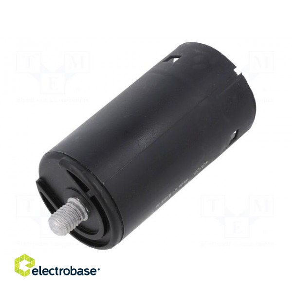 Capacitor: electrolytic | 70uF | Ø36.5x68.5mm | ±10% | M8 screw image 1